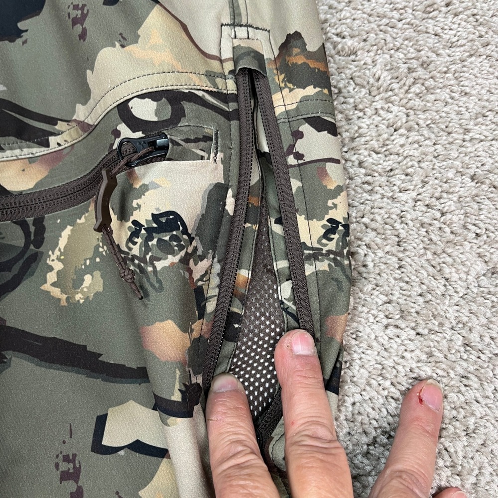 Under Armour Ridge Reaper Raider HD Pant Mens M Camo Flex Knee Stretch Waistband - Picture 11 of 16